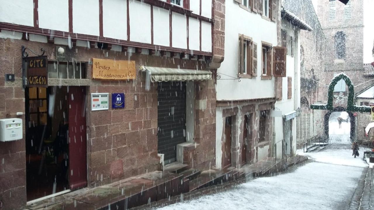 Gîte ULTREIA Vertes Montagnes Saint-Jean-Pied-de-Port Exterior foto